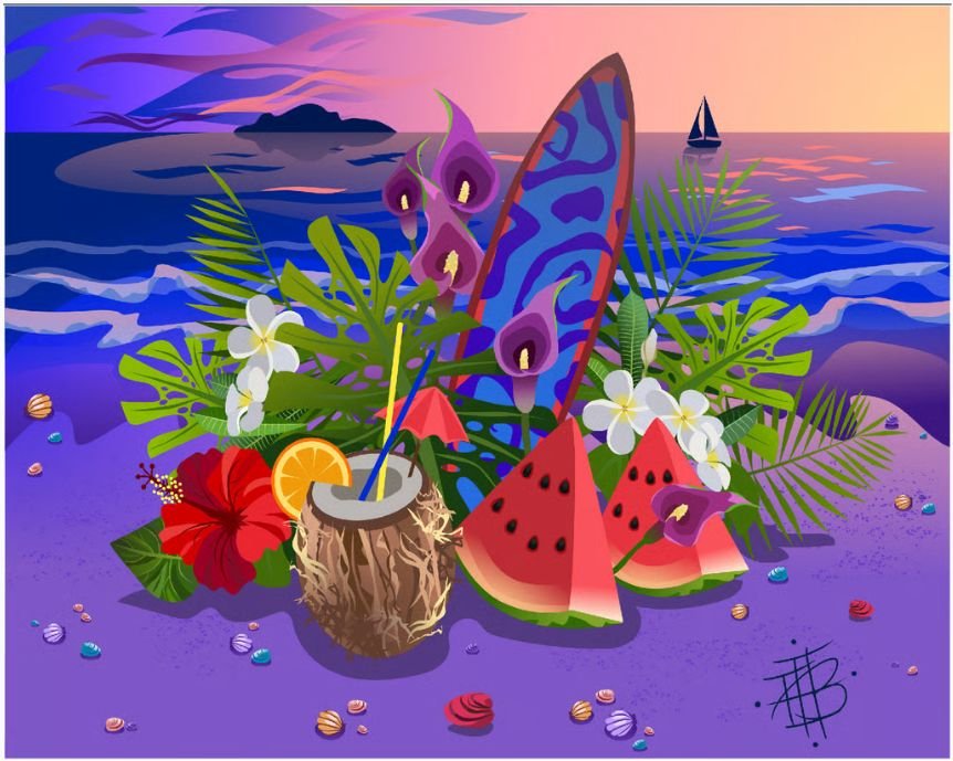 Evening Beach
